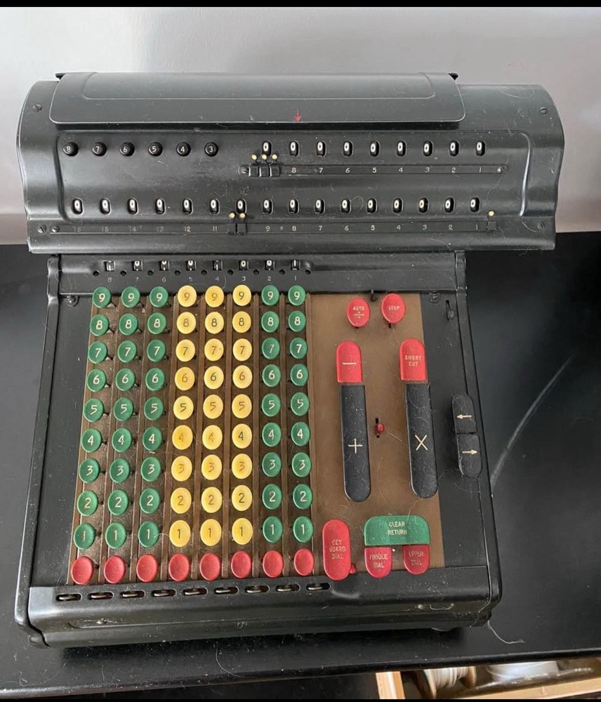 Vintage Marchant Adding Machine