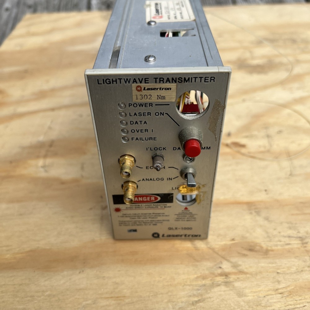 Lasertron QLX-1000 Lightwave Transmitter Tektronix
