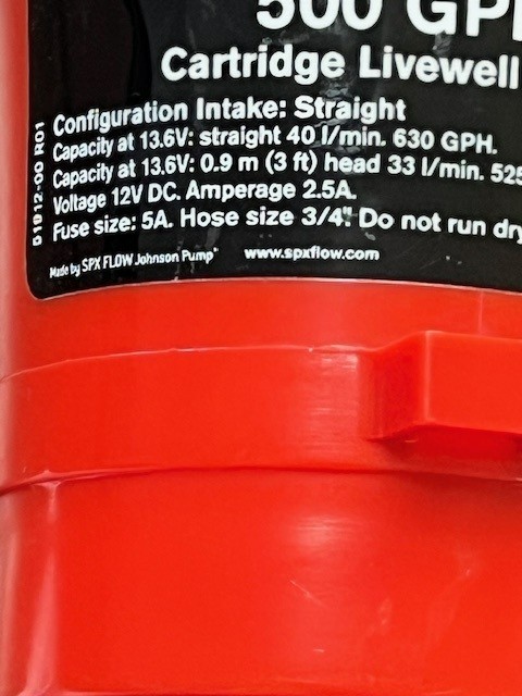 SPX Flow Johnson Pump 500GPH