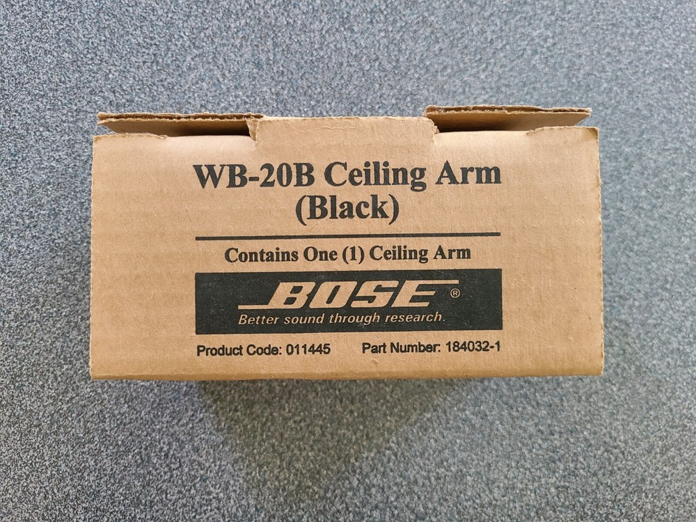 Bose WB-20B Ceiling Arm (Black)
