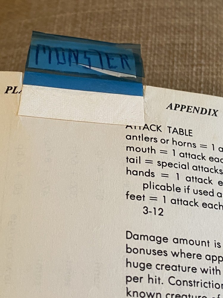 AD&D Dungeon Masters Guide
