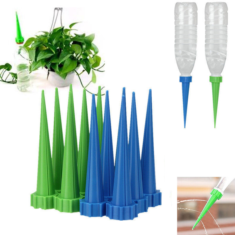 12 Self-Watering Spike Automatically Water Your Garden Using Insert Drip Tools!