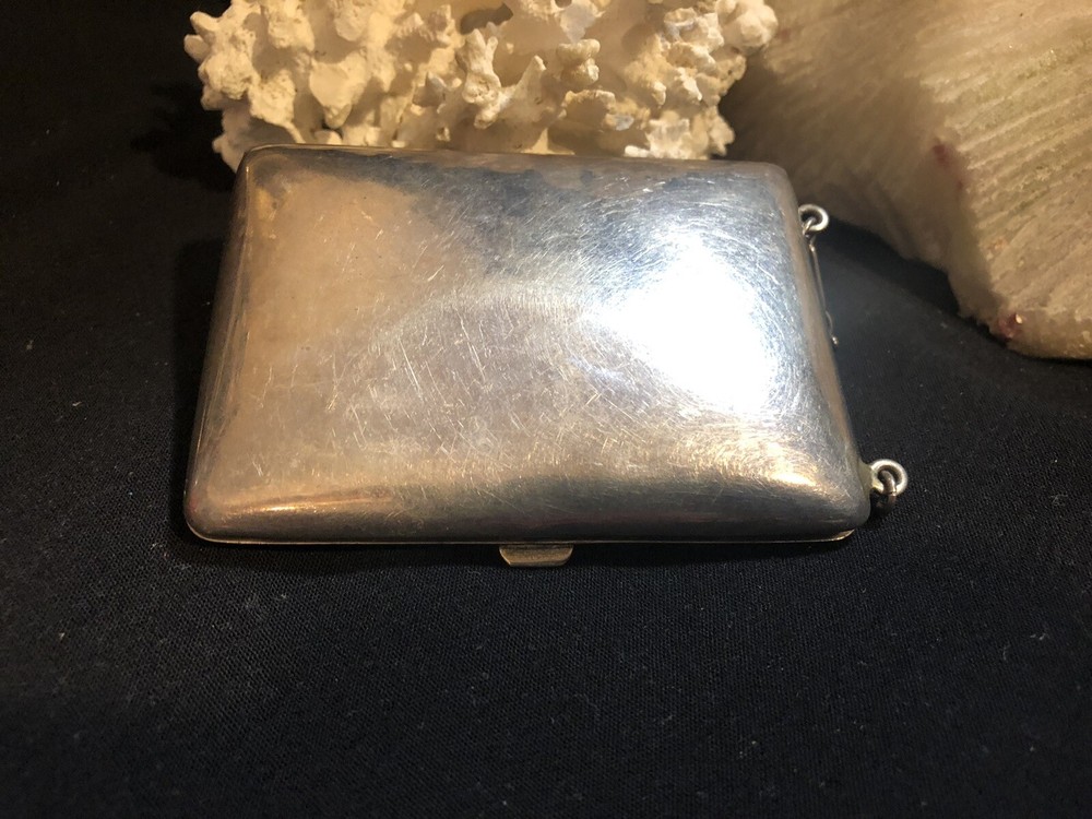 Antique Sterling Silver Lady Case