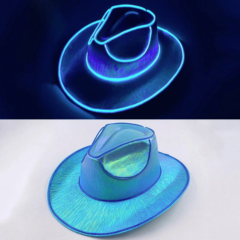 Western LED Cowboy Hat