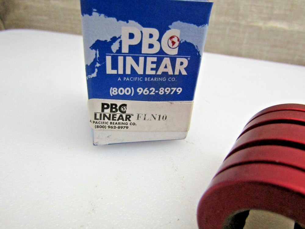 Pacific Bearing FLN10 5/8" Open Linear Bearing Bushing