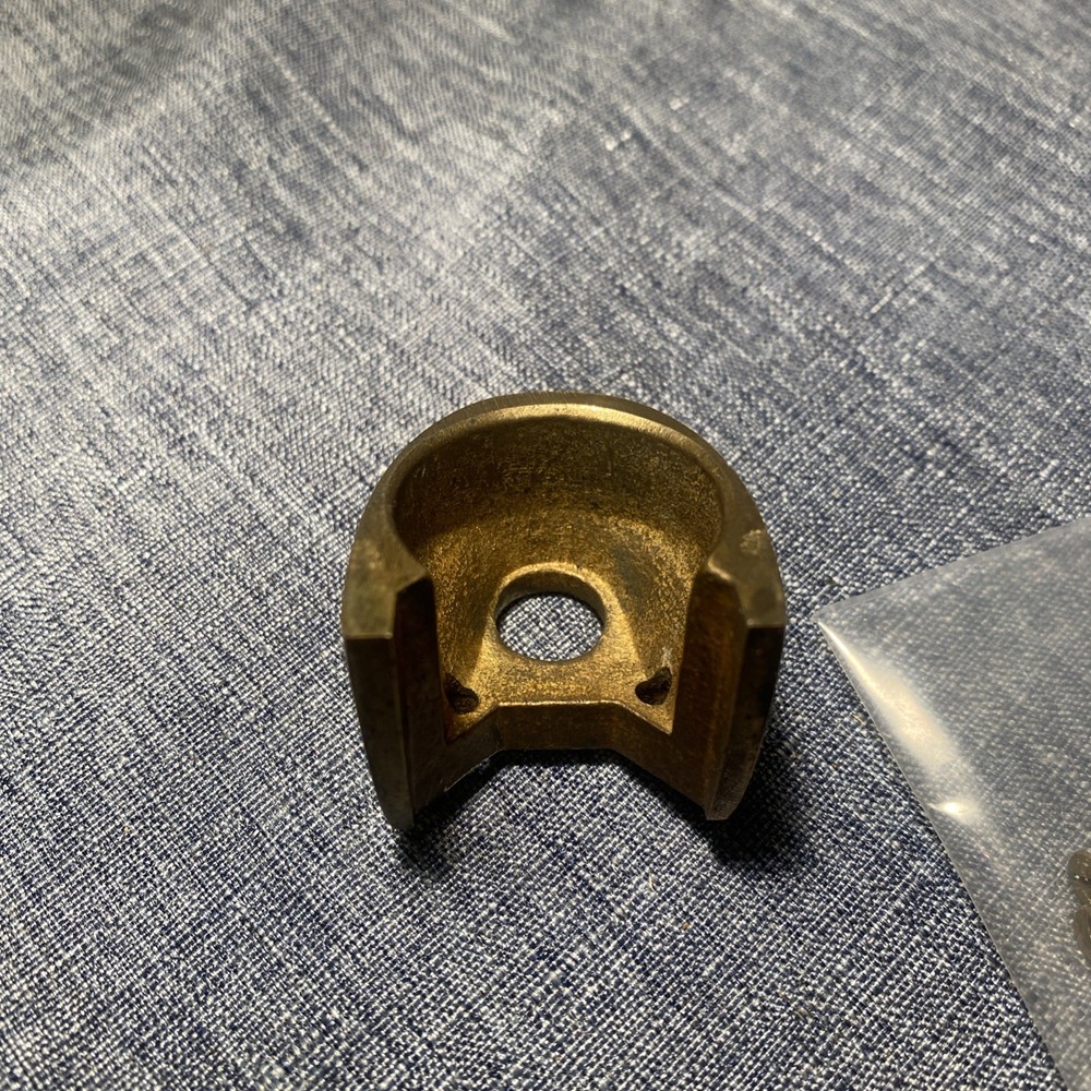 Brass Nose Cap From CVA Hawkins Muzzleloader With Screws