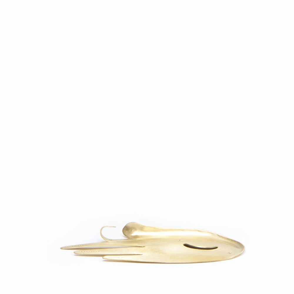 Hand Crescent Moon Incense Burner by New Moon Beginnings