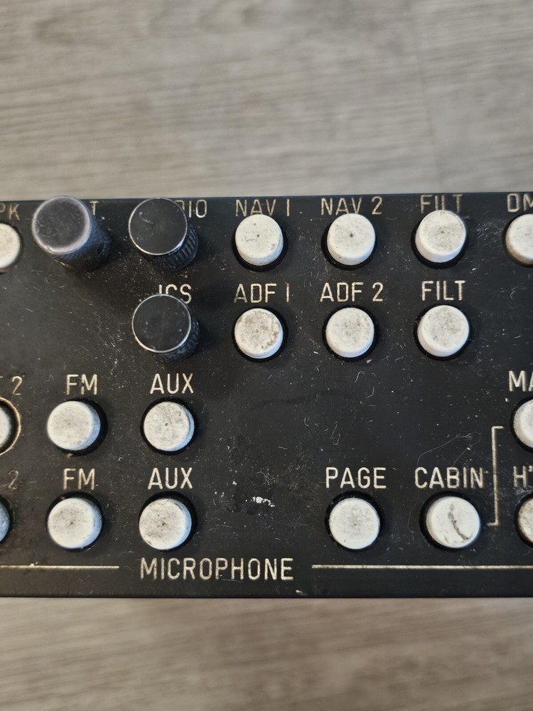 Baker Electronics M1045 Audio System M1045 BEBC-AAO1 Aviation Control Panel