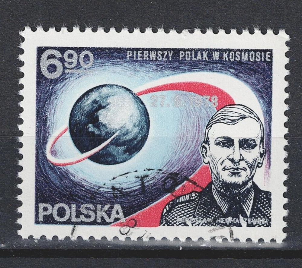Poland First Polak in Space stamp 1978 A-16