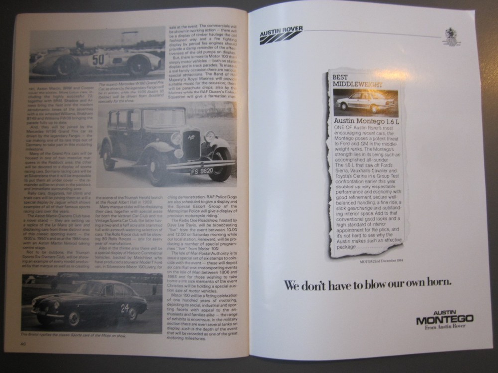 Silverstone 1000 KM World Endurance programme 12 May 1985