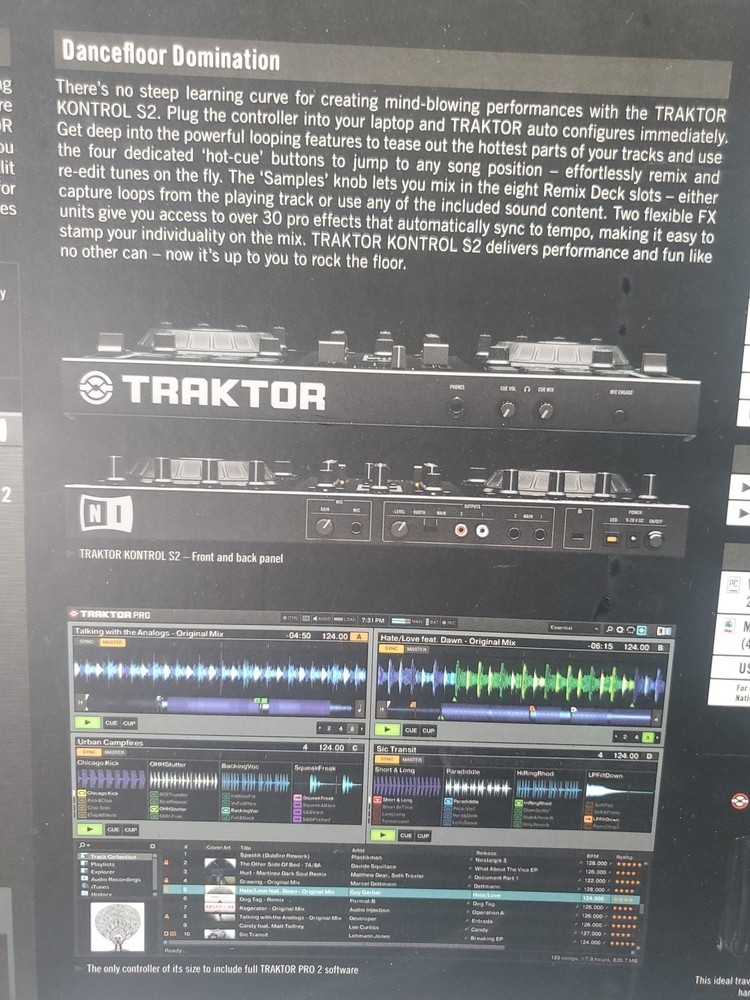 Native Instruments TRAKTOR KONTROL S2 DJ Controller