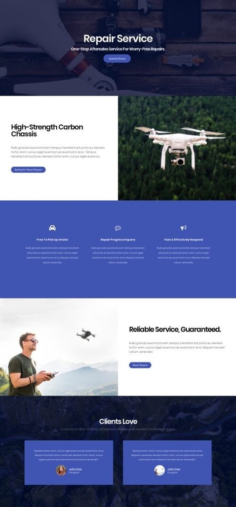 Beautiful Elementor Templates 18 , Wordpress, Mobile Responsive, Slider Website.