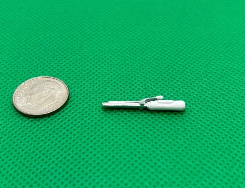 Dollhouse Miniature Curling Iron - Handcrafted
