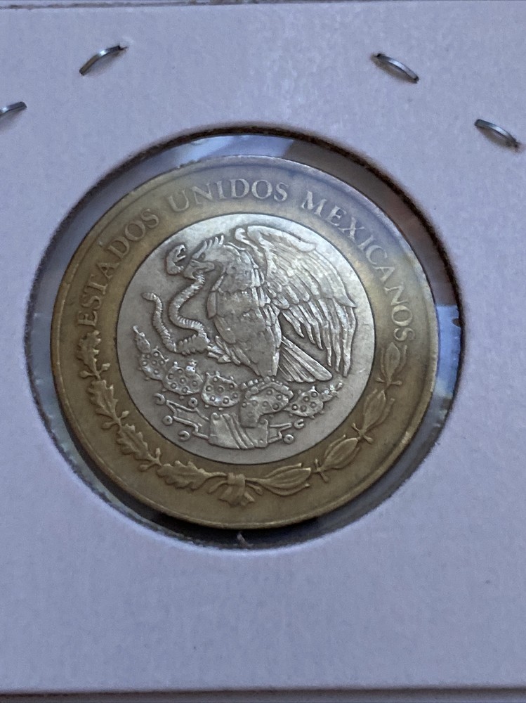 2005 Mexico 10 Pesos Coin B9