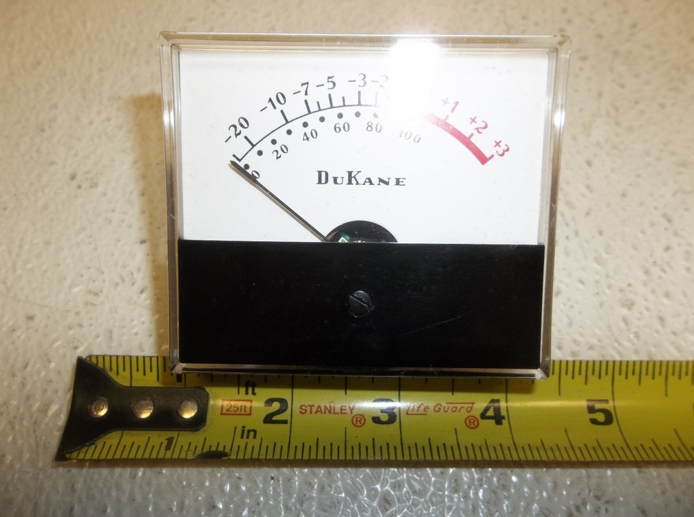 DuKane Honeywell VU Meter
