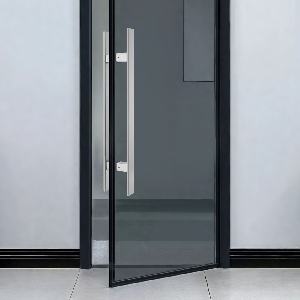 Stainless Steel Pull Handle Sliding Door Handle Double Sided Push Pull Handle