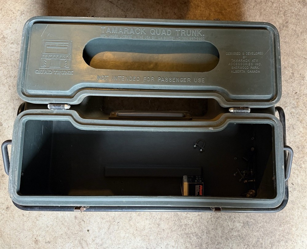 Tamarack Quad Rack Mounted Trunk