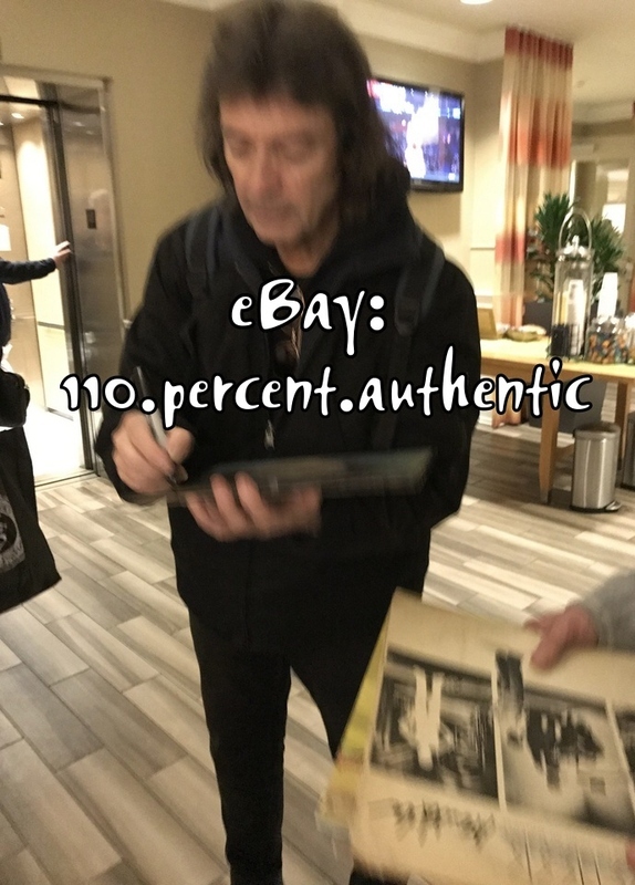 STEVE HACKETT GENESIS SIGNED SPECTRAL MORNINGS VINYL LP *EXACT PROOF*