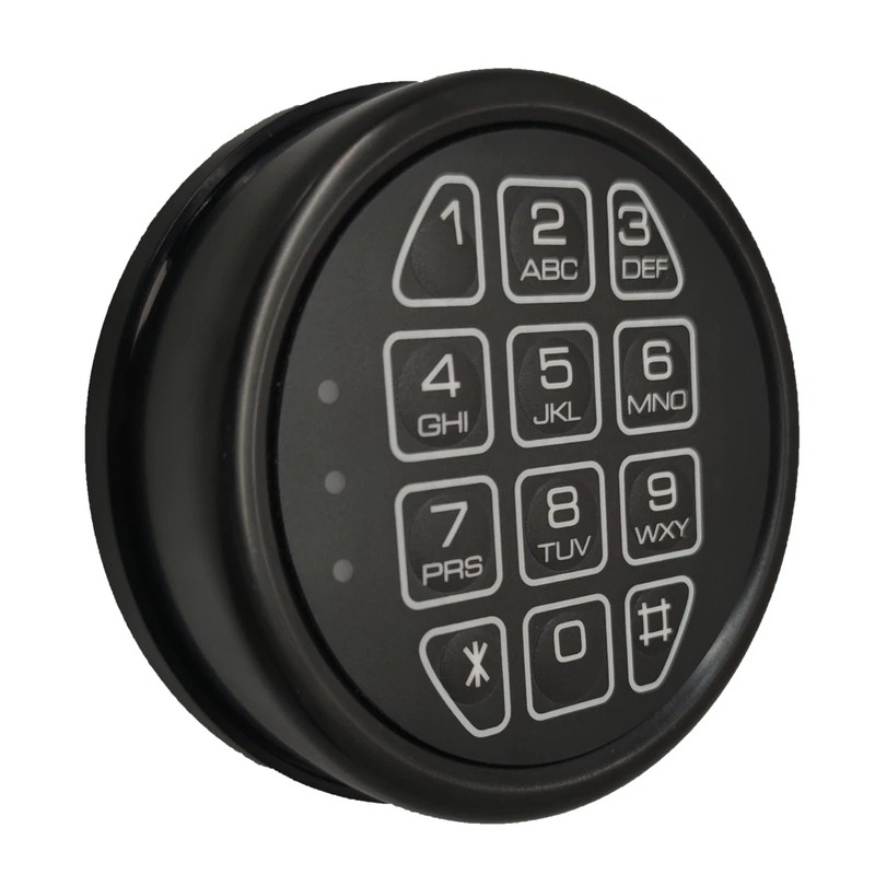Gun Safe Lock Replacement Black Keypad with Swing bolt Lock Safe Electronic Lock