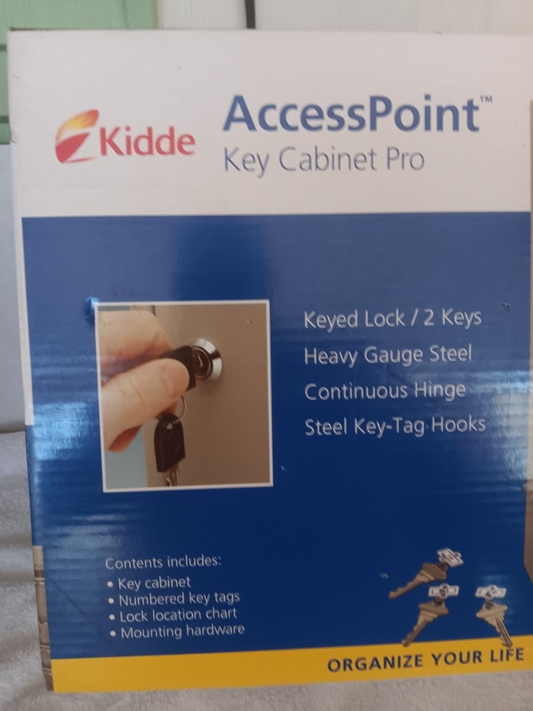 KIDDE 1802 Key Control Cabinet,60 Keys,Digital 40CH39