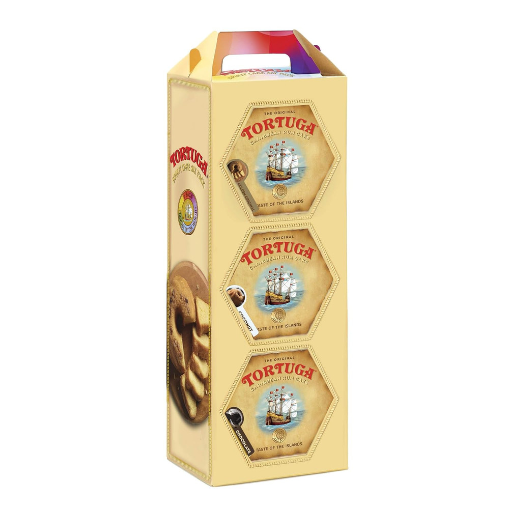 Caribbean Cake 4 Oz, 6 Ct