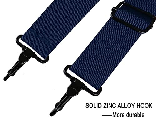 Shoulder Strap, Durable 55" Universal Replacement Laptop Shoulder Strap, Blue
