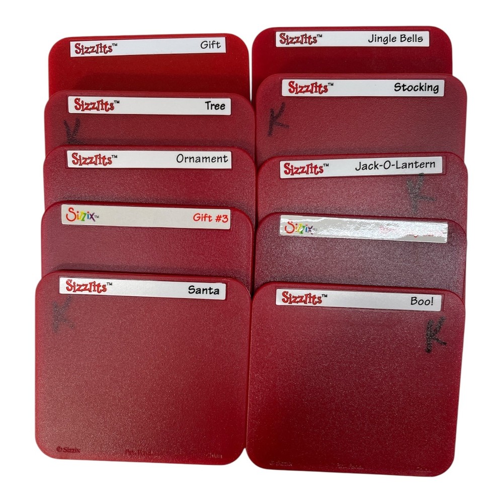 Sizzix Sizzlets Collection of 10