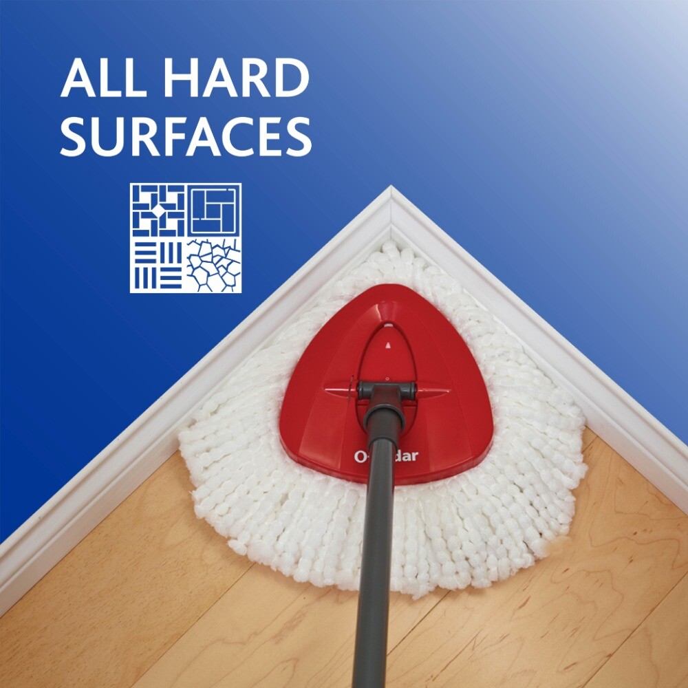 EasyWring Spin Mop Head Replacement, Machine Washable Microfiber Refill