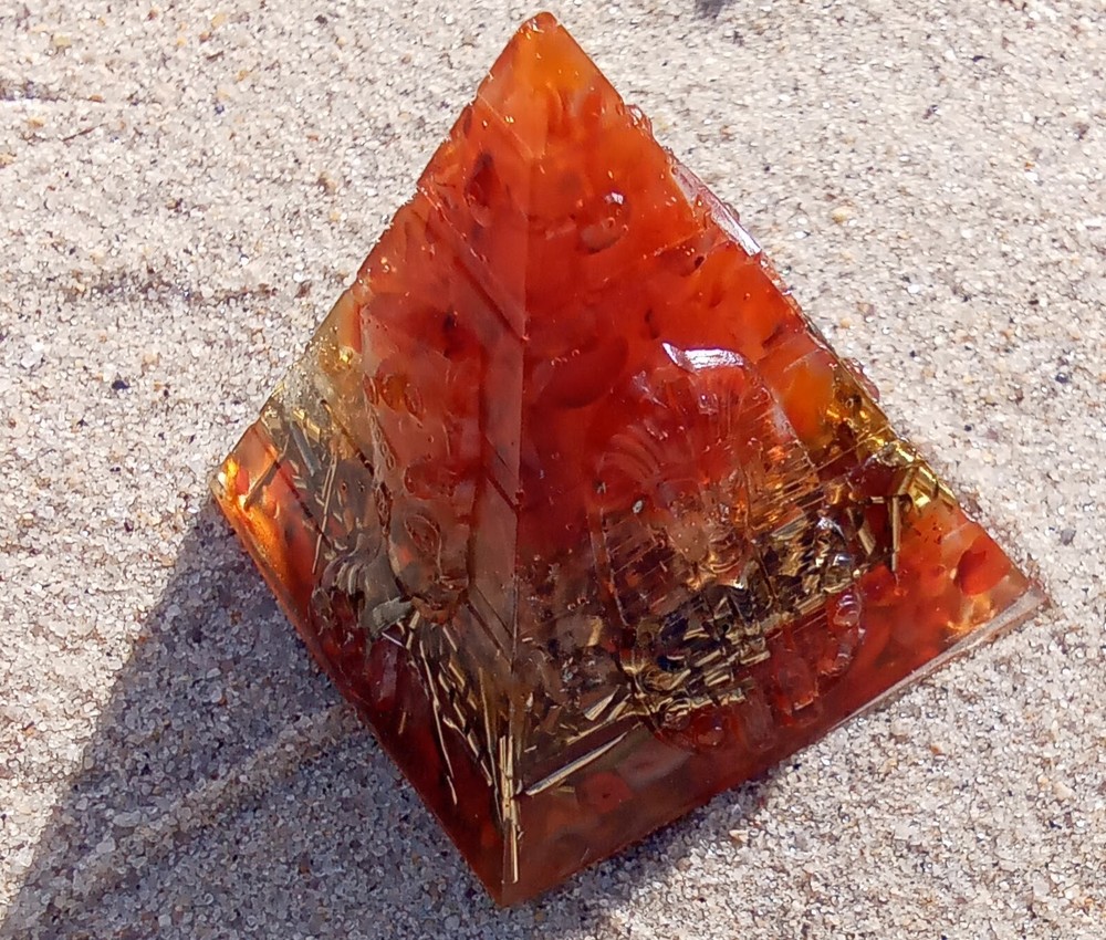 Orgonite Crystal Pyramid