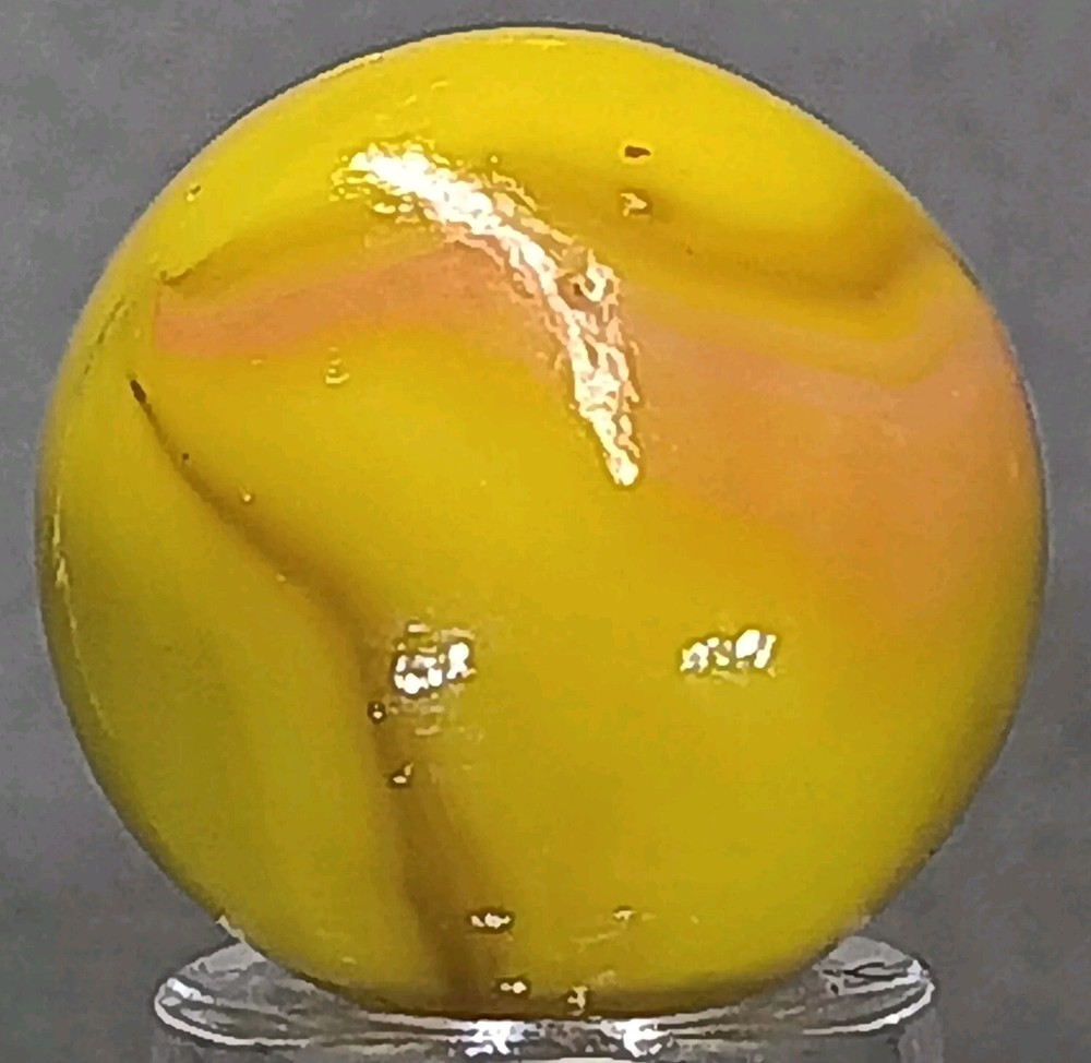 Vintage Imported Brushed Patch Marble .63 Inches  Near-Mint Condition