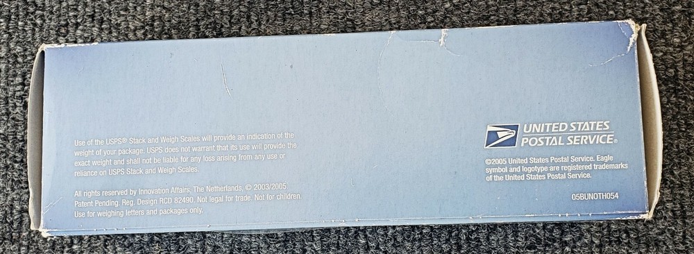 USPS Stack and Weigh Scales [Weights from 1 - 6 lbs.] (OPEN BOX)