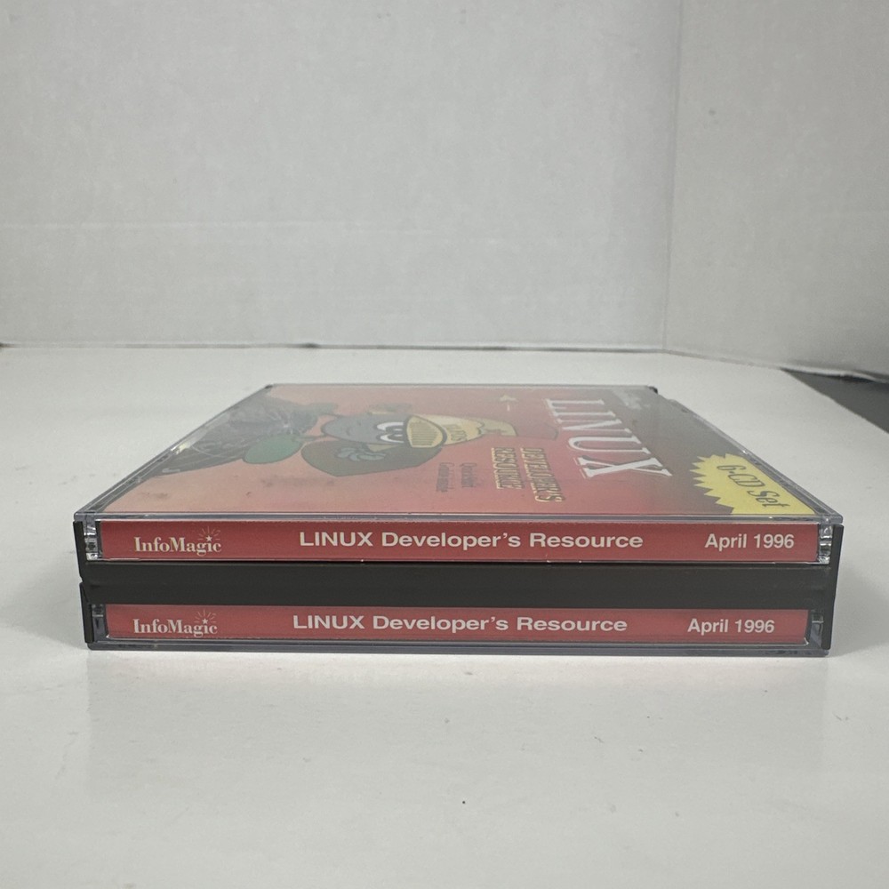 Linux Developer's Resource Infomagic KNIGHT 6 CD Set Red Hat Slackware Kernel