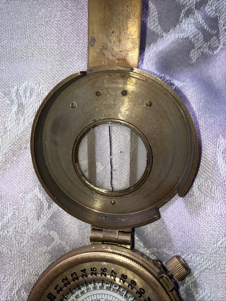 British Army WW11 Brass Compass
