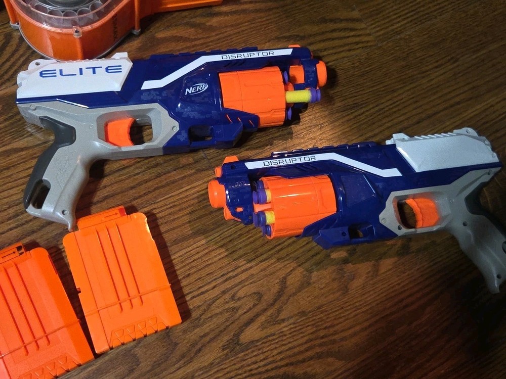 Six Nerf Elite Blasters, Hyperfire Stratobow Rampage And More