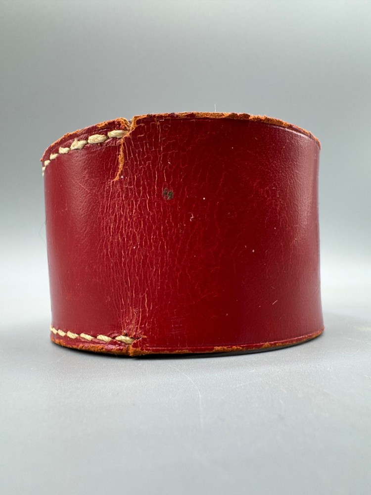 Vintage Occupied Germany Collapsible Cup Complete with Leather Case