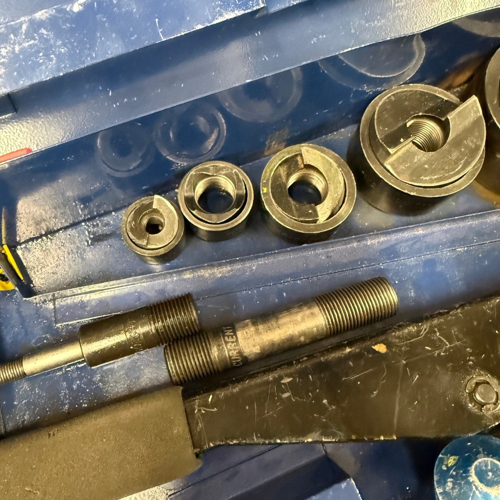 Current Tools Hydraulic Punch Driver Set 179PM w/ 1/2-2" Punches MISSING