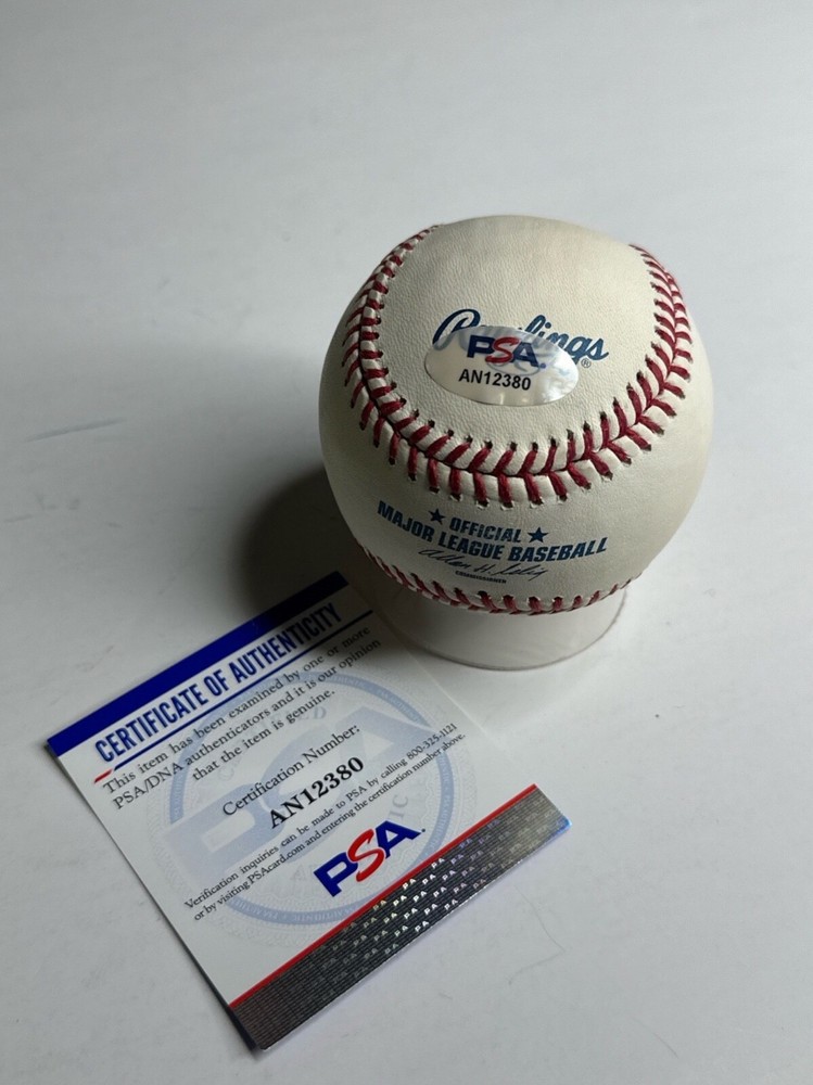 Onelki Garcia Signed ROMLB Dodgers Baseball PSA AN12380