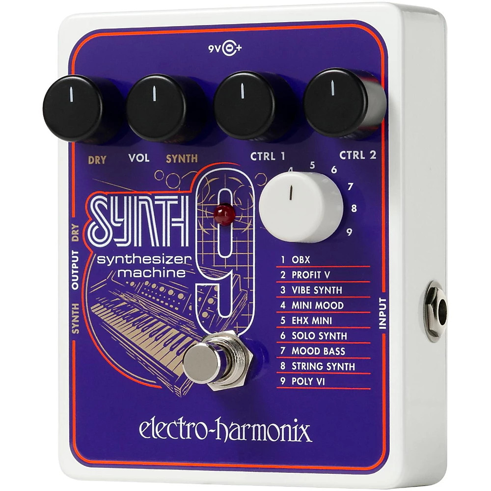 Electro-Harmonix SYNTH9 Synthesizer Machine Pedal