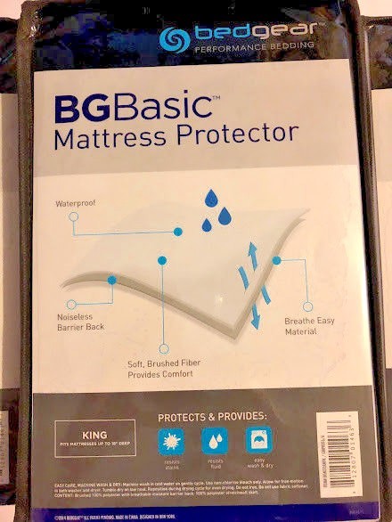 Bedgear BG Basic Mattress Sheet Protector Full King Twin Waterproof