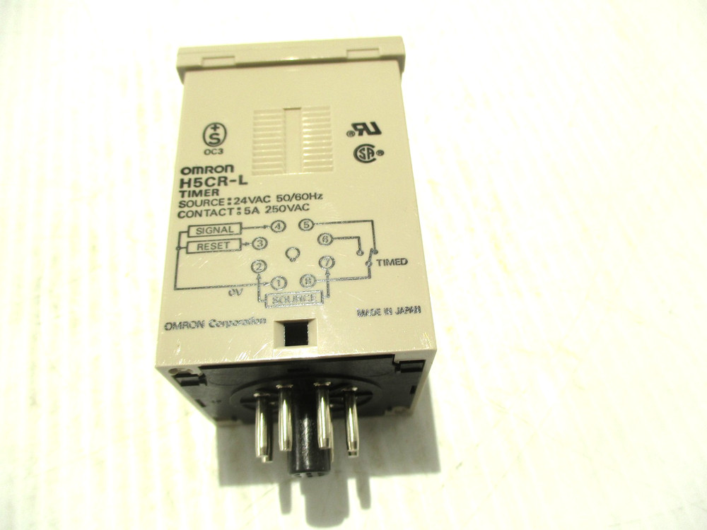 NEW OMRON H5CR-L DIGITAL TIMER