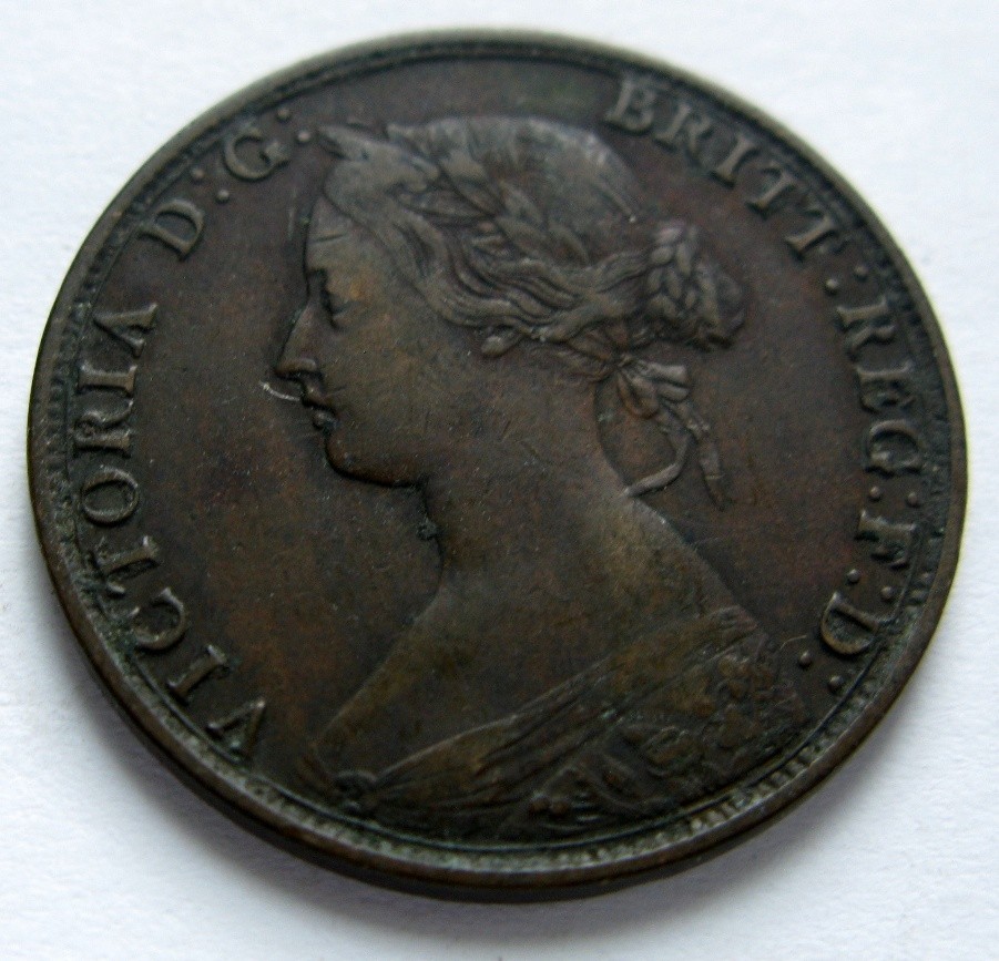 1864 New Brunswick Large One cent
