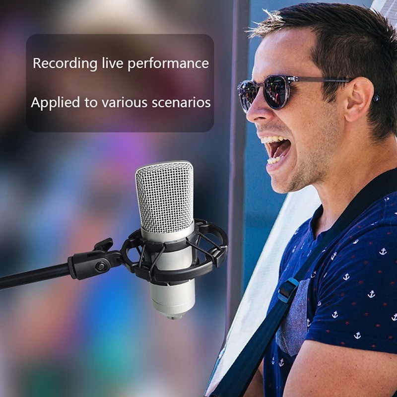Universal Professional Condenser Microphone Shock Mount Holder Studio Recording