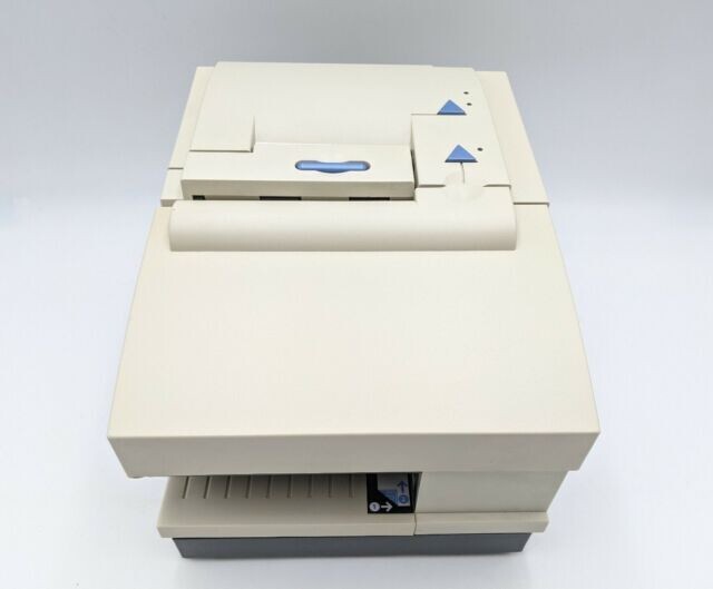 IBM 4610-2CR Thermal Receipt Printer Powered USB Interface Cool White Color
