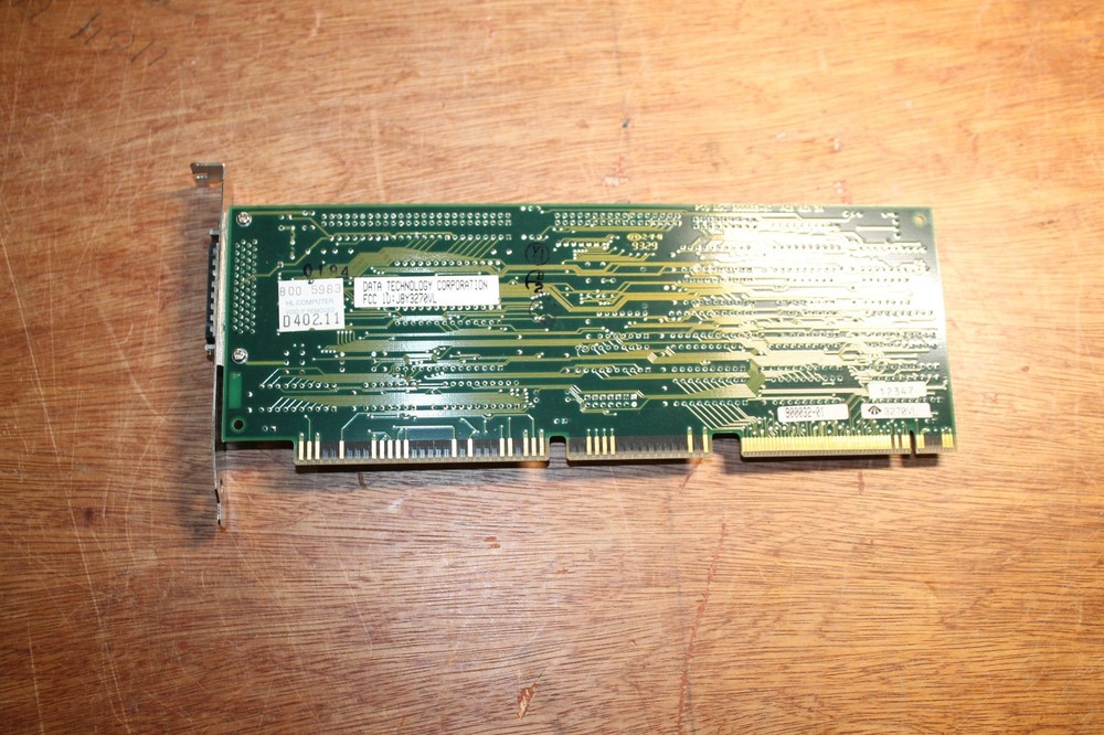 VTG Data Technology Corp Model BV13A 1993 Floppy SCSI Controller Board IBM PC