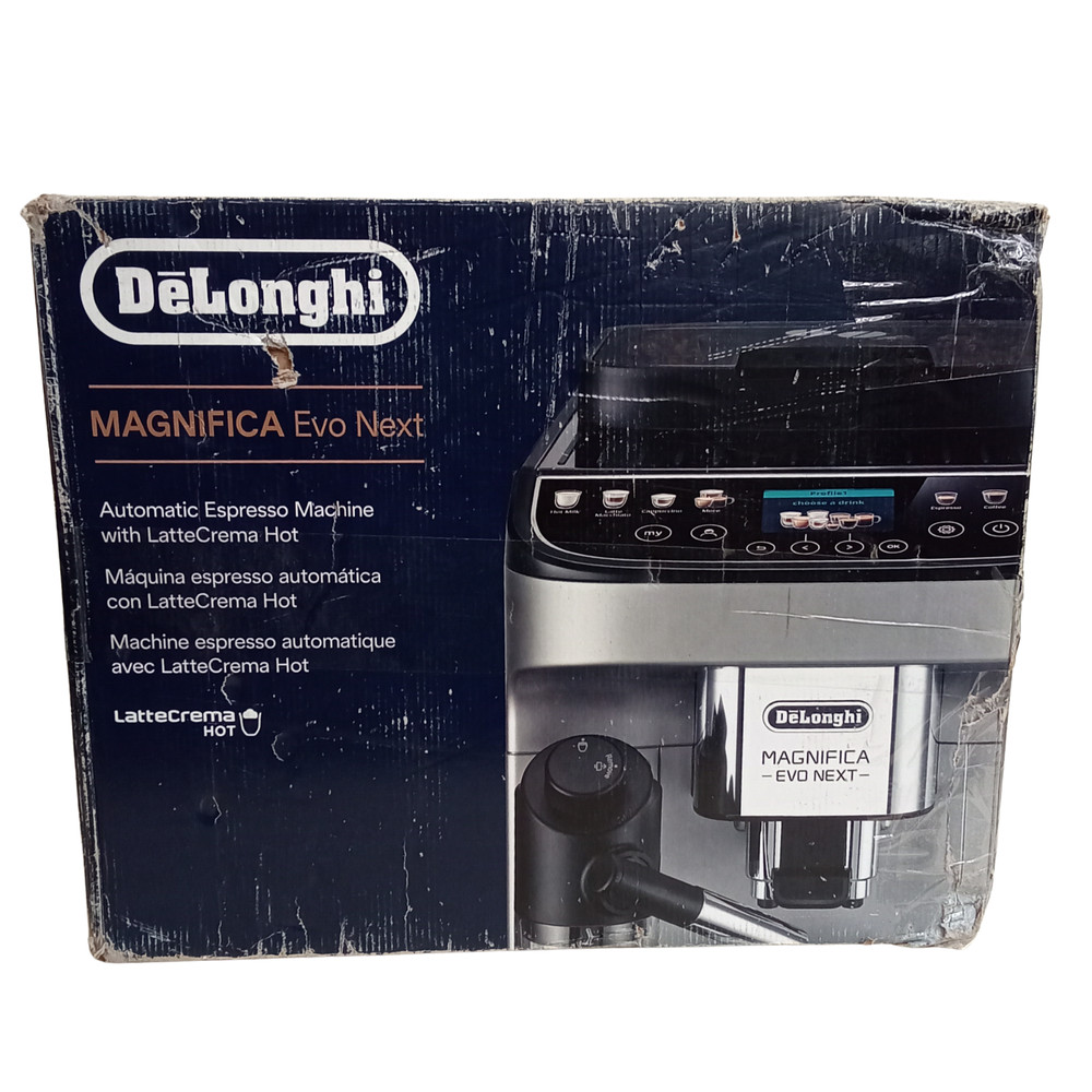 De'Longhi Magnifica Evo Next Fully Automatic Espresso Machine Silver