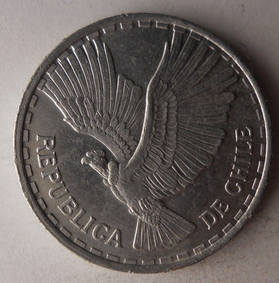 1963 CHILE CENTESIMO - Excellent Coin - FREE SHIP - Bin #322