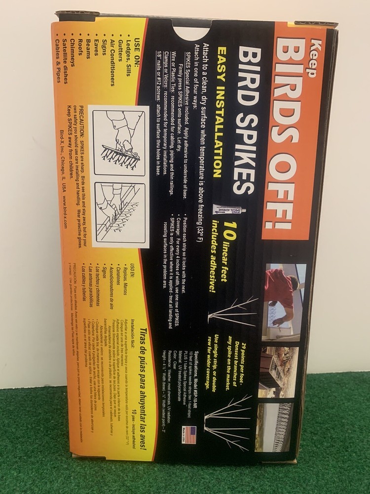 Bird X-Bird Spikes-New