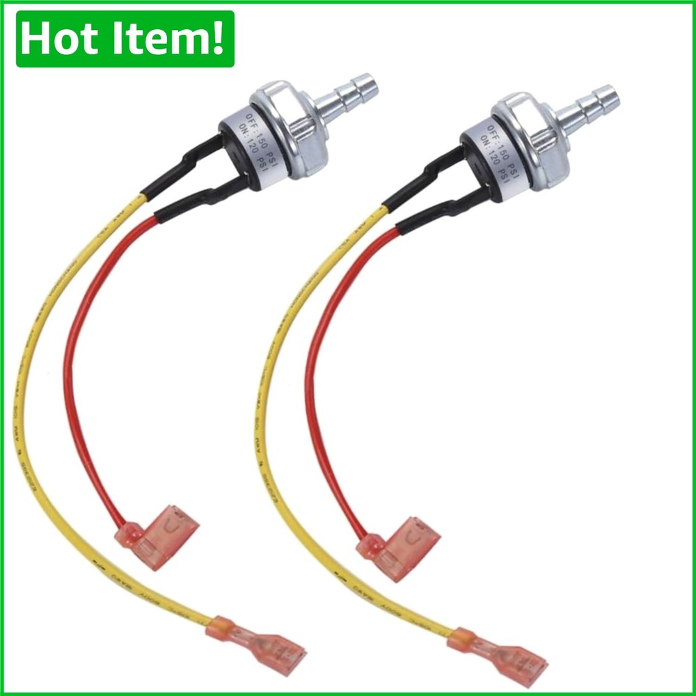 Certified Air Pressure Switch, 120V, 150 PSI Automatic Control System