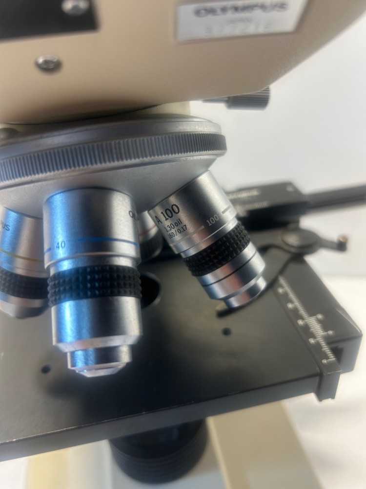 Olympus CH Binocular Laboratory Microscope 50, 60 Hz