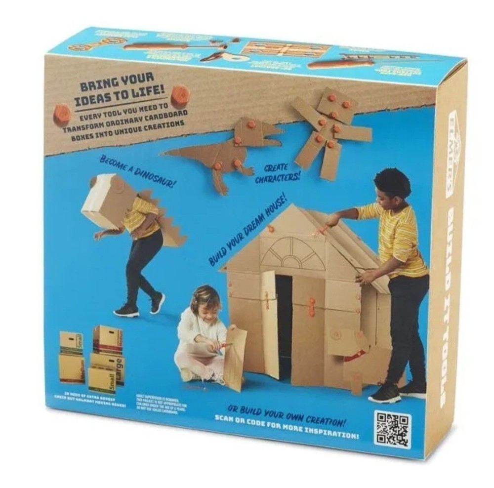 Elmer's Build It Tools Kit Construct & Create w/ your Cardboard 87ct Tool Kit